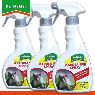 Dr. Stähler 3 x 500 ml Marderfrei Spray