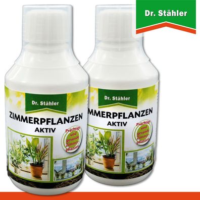 Dr. Stähler 2 x 250 ml Zimmerpflanzen Aktiv