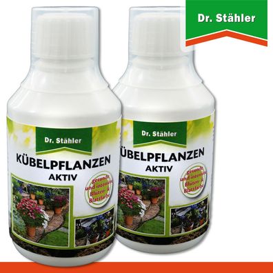 Dr. Stähler 2 x 500 ml Kübelpflanzen Aktiv