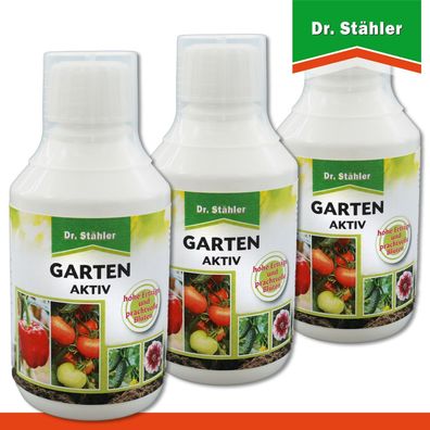 Dr. Stähler 3 x 500 ml Garten Aktiv