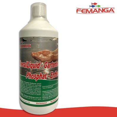 Femanga 1000 ml MineralLiquid Phosphat-Entferner Gartenteich