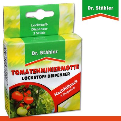 Dr. Stähler 1 x 3 Tomatenminiermotte Lockstoffdispenser