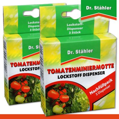 Dr. Stähler 2 x 3 Tomatenminiermotte Lockstoffdispenser