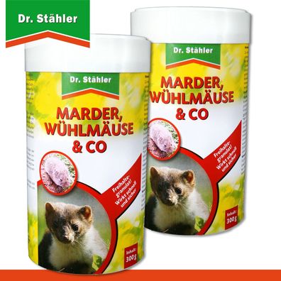 Dr. Stähler 2 x 300 g Marder, Wühlmäuse & Co