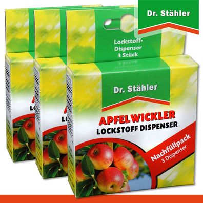 Dr. Stähler 3 x 3 Apfelwickler Lockstoffdispenser