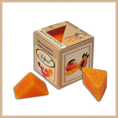 Duftwachs Mango & Papaya | Aroma Duftkerze Schmelzwachs Wax Aromatic