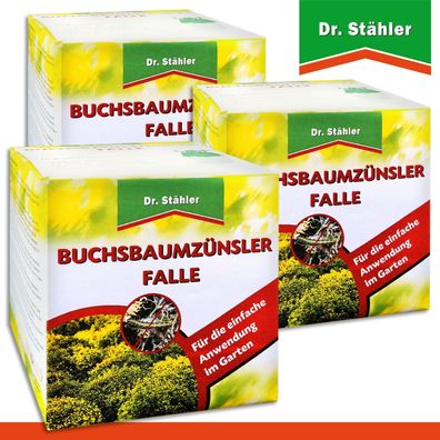 Dr. Stähler 3 x Buchsbaumzünsler-Falle (Gr. Mittel)