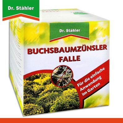 Dr. Stähler Buchsbaumzünsler-Falle inklusive 6 Lockstoff-Dispenser (Gr. Mittel)
