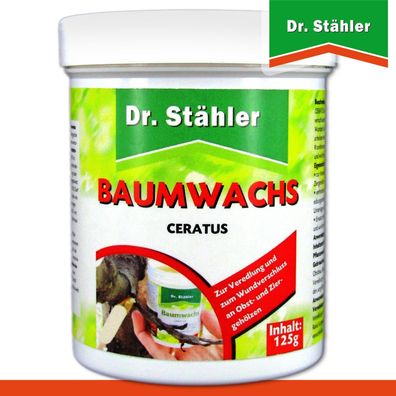 Dr. Stähler 125 g Baumwachs Ceratus Wundverschluss Pflege Pflanzen Schutz Pilze