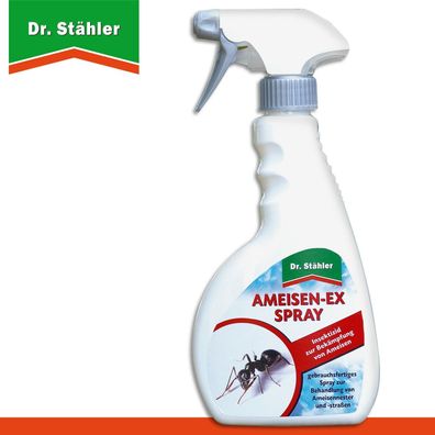 Dr. Stähler 500 ml Ameisen-Ex Spray Bekämpfung Schaben Terrasse Schutz Asseln