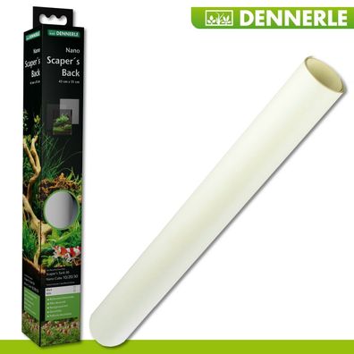 Dennerle Scaper´s Back Milk Rückwandfolie Aqaurium Rückwand Weiß Dekorfolie
