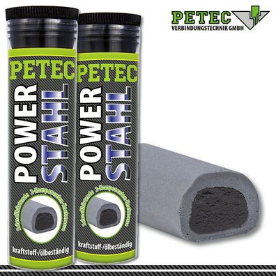 Petec 2x 50g POWER Stahl kraftstoff-/ ölbeständig Keramik Metall PKW LKW Boot