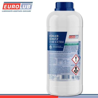 EuroLub 1,5 l Kühlerschutz D-48 Extra Kühlerfrostschutz Konzentrat