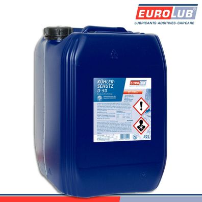 EuroLub 20 l Kühlerschutz D-30 Kühlerfrostschutz Konzentrat