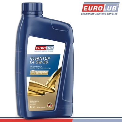 EuroLub 1 l Cleantop C4 5W-30 Top Qualität Motoröl