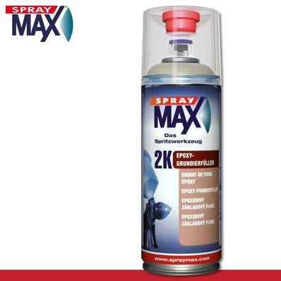 Kwasny SprayMax 400 ml 2K Epoxy-Grundierfüller Beige Rostschutz Haftgrund