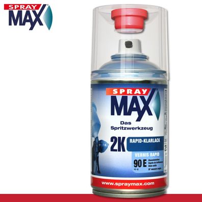 Kwasny SprayMax 250 ml 2K Rapid Klarlack Spot Repair sehr witterungsbeständig