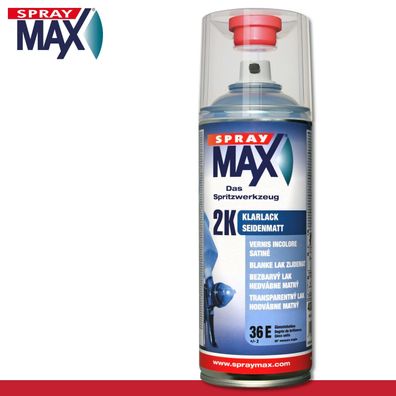 Kwasny SprayMax 3 x 400 ml 2K Klarlack seidenmatt sehr witterungsbeständig