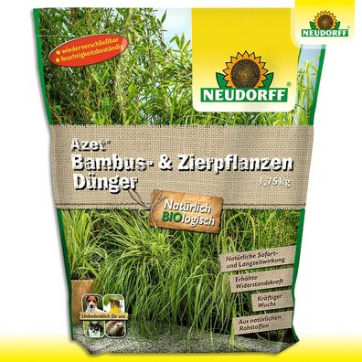 Neudorff Azet 1,75 kg Azet Bambus- & ZierpflanzenDünger