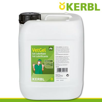 Kerbl 5L VetGel Gleitschleim Tierarzt Geburtshilfe Kühe Kälber Gleitmittel