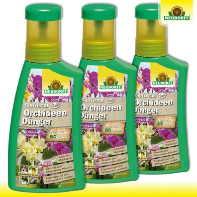 Neudorff BioTrissol Plus 3 x 250 ml OrchideenDünger