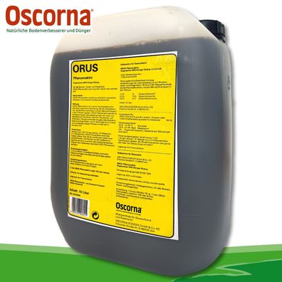 Oscorna 10 l ORUS Pflanzenaktiv für gesunde Blumen, Nadel- und Ziergehölze