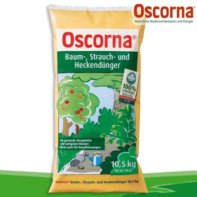 Oscorna® Baum-, Strauch- und Heckendünger 10,5 kg Neupflanzung Organisch Humus