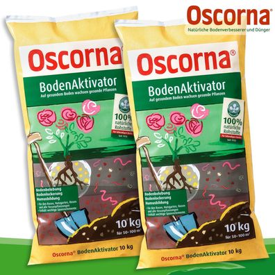 Oscorna®-BodenAktivator 2 x 10 kg | Bodenhilfsstoff