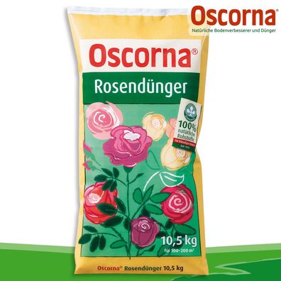 Oscorna®-Rosendünger 10,5 kg | Organischer NPK-Dünger 6-9-0,5