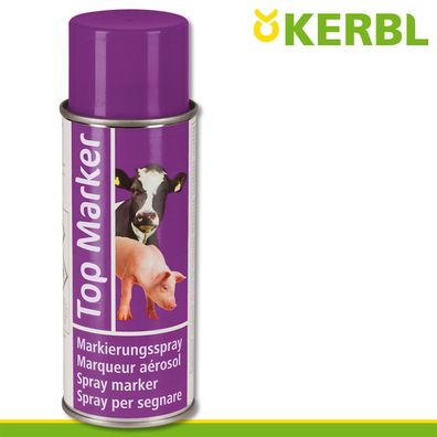 Kerbl 500ml Viehzeichenspray Top Marker violett Markierung Schafe Schweine Stall