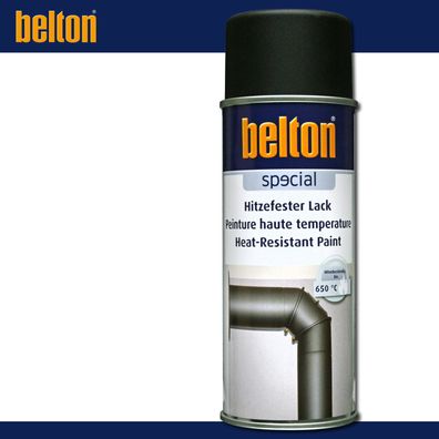 Kwasny Belton special 400 ml Hitzefester Lack bis 650 °C Ofenrohr Auspuff