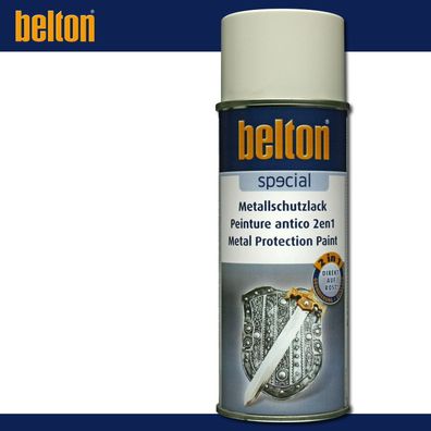 Kwasny Belton Special Metallschutzlack 2in1 400ml | Reinweiß | Rostschutzlack