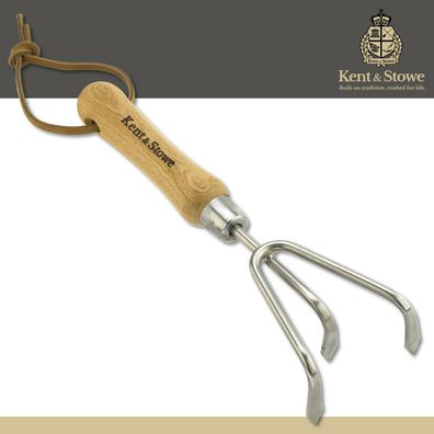 Kent & Stowe Hand 3-Zinken-Grubber | 15 Jahre Garantie | Premium Qualität
