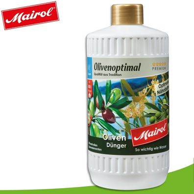 Mairol 1000 ml Oliven-Optimal Dünger Liquid Wachstum Früchte Nährstoffe Zusatz