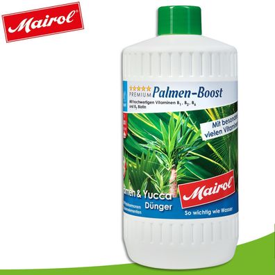 Mairol 1000 ml Palmen-Boost & Yuccadünger Liquid Wachstum Nährstoffe Garten