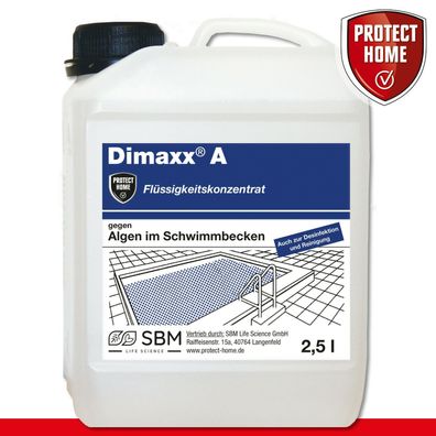 Protect Home 2500 ml DimaXX® A | gegen Algen im Schwimmbecken