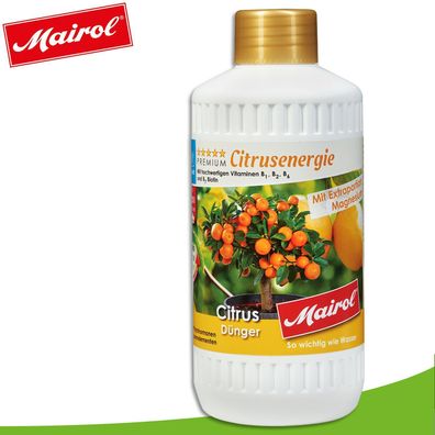 Mairol 500 ml Citrusenergie Dünger Liquid Zitronen Orangen Limetten Nährstoffe