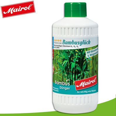 Mairol 500ml Bambusglück Spezialdünger Wachstum Nährstoffe Pflege Garten Hecke