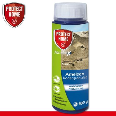 Protect Home 600 g FormineX Ameisen Ködergranulat Bekämpfung Gift Nest Garten