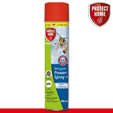 Protect Home 600 ml FormineX Wespen Power-Spray Bekämpfung Garten Terrasse