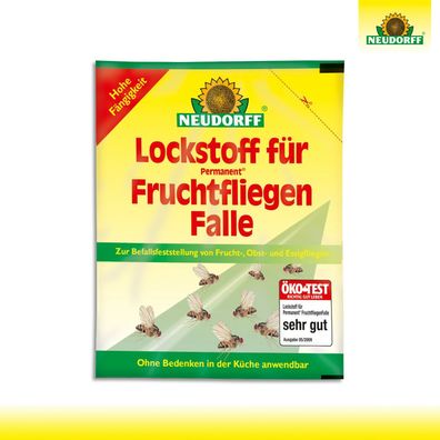 Neudorff 30 ml Lockstoff für Permanent FruchtfliegenFalle (Gr. Klein)