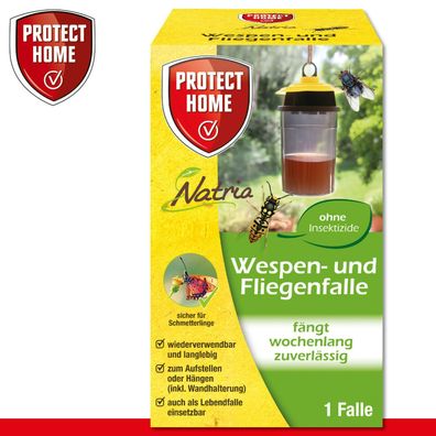 Protect Home 1 x Natria Wespen- und Fliegenfalle (Gr. Mittel)
