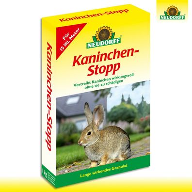 Neudorff 1 kg Kaninchen-Stopp | Vertreibt Kaninchen ohne sie zu schädigen