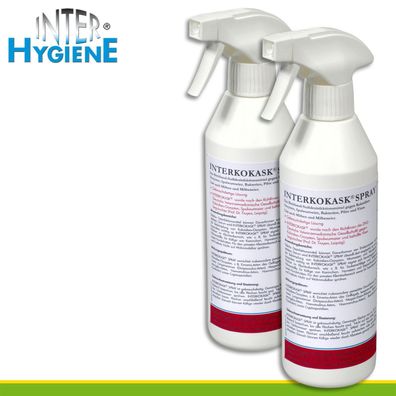 InterHygiene 2 x 500 ml Interkokask® Desinfektionsmittel Spray