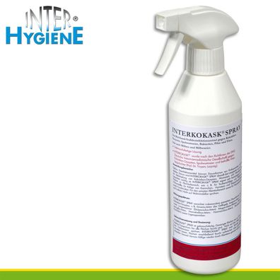 InterHygiene 500ml Interkokask® Desinfektionsmittel Spray Flächenspray Tierarzt
