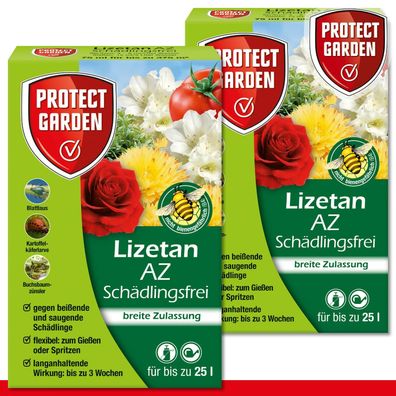 Protect Garden 2 x 75 ml Lizetan® AZ Schädlingsfrei