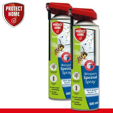 Protect Home 2 x 500 ml FormineX Wespen Spezial Spray