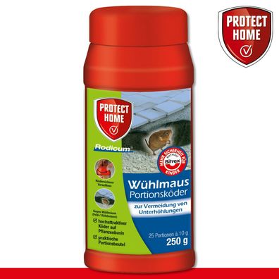 Protect Home 250 g Rodicum Wühlmaus Portionsköder (Gr. Klein)