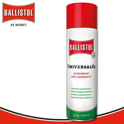Original Ballistol Universalöl 400 ml Spray Kriechöl Waffenöl Öl Auto
