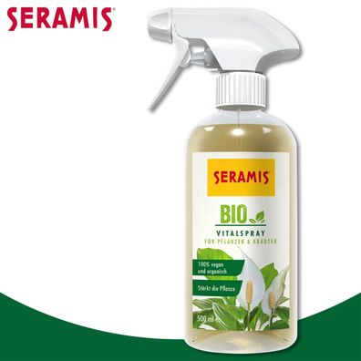 Seramis 500 ml Bio Vitalspray für Pflanzen und Kräuter Vegan Wachstum Pflanze